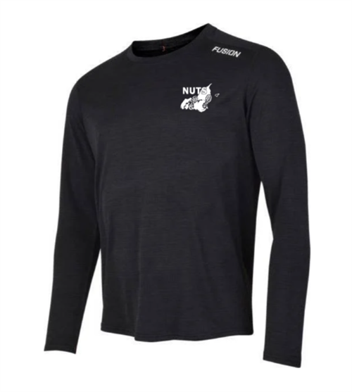 Fusion C3 L/S Shirt Herre Sort